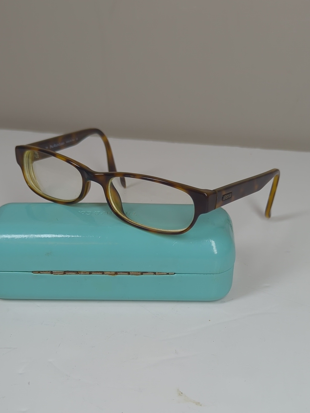 Vintage Polo Ralph Lauren 407 Eyeglasses Frames - Havana Tortoiseshell